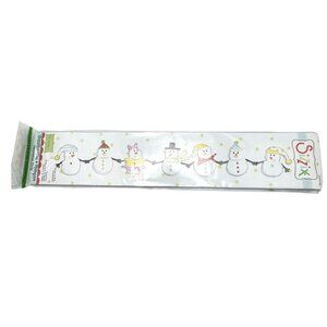 Sizzix Decorative Strip Snowmen Dena Designs For Cardstock & Paper Crafting